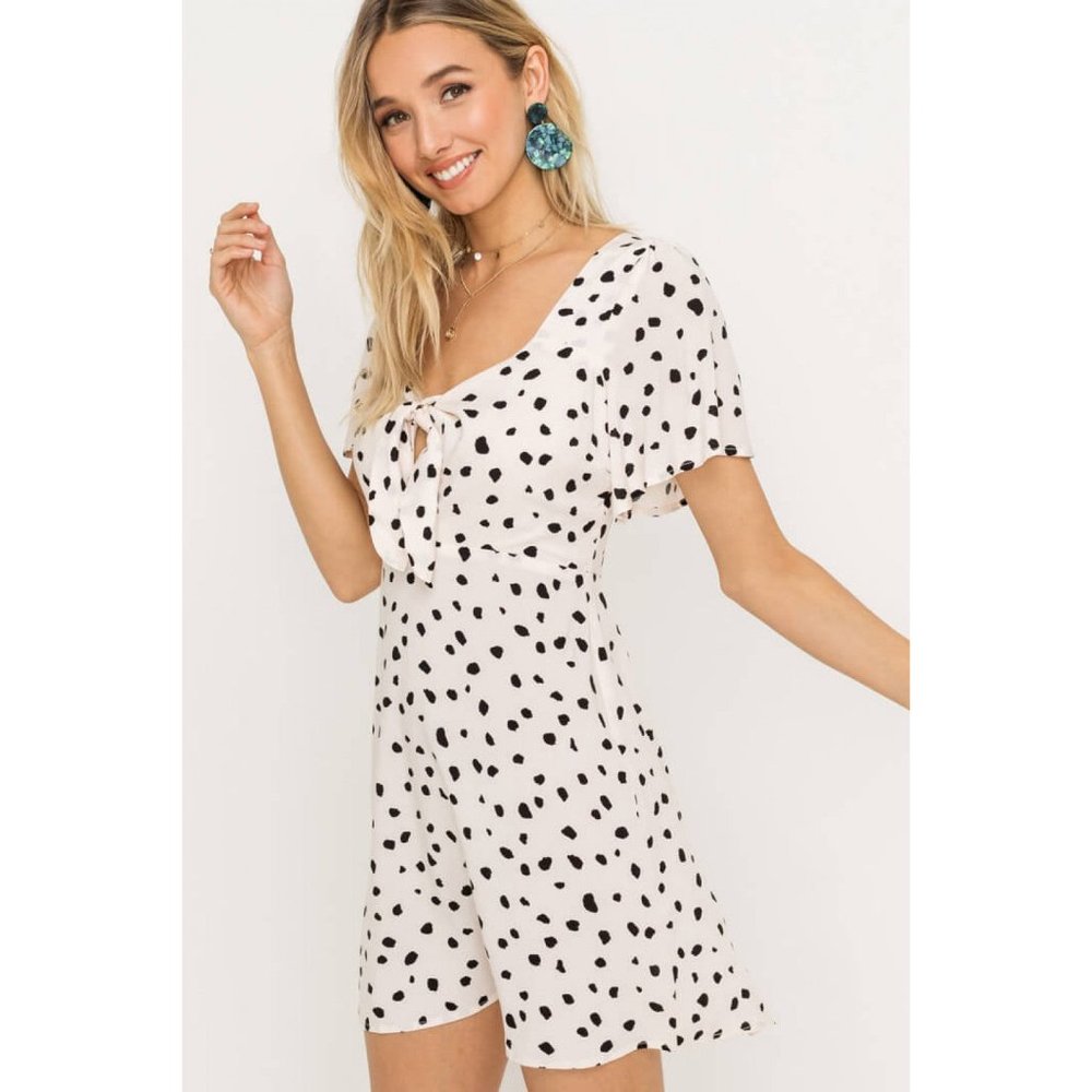 Lush Front Knot Dress - Picture 3 of 5